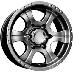Диск K&K Байконур 16x8 6x139.70 DIA110.10 дарк платинум