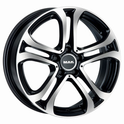 Диск MAK Stuttgart 17x7.50 5x112 ET45 DIA66.60 Black Mirror