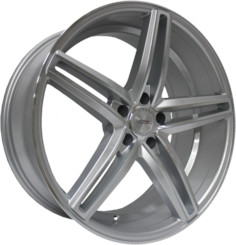 Диск VISSOL V-015 20x9 5x112 ET32 DIA66.60 silver-polished