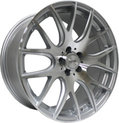 Диск VISSOL V-001 18x9.50 5x100 ET35 DIA57.10 silver-cut