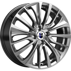 Диск K&K Flanker 17x6.50 4x100 ET43 DIA60.10 дарк платинум