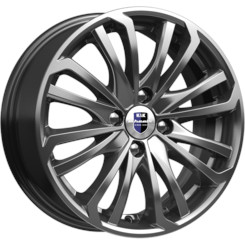 Диск K&K Рим 15x6 4x100 ET40 DIA60.10 дарк платинум