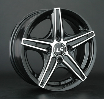 Диск LS wheels LS372 15x6.50 4x100 ET38 DIA73.10 BKF
