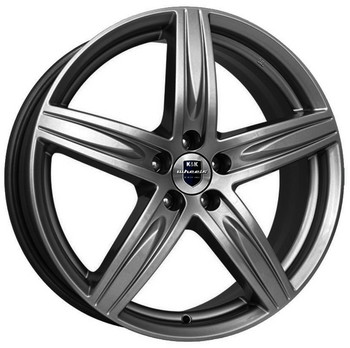 Диск K&K Андорра 18x7.50 5x114.30 ET35 DIA67.10 дарк платинум