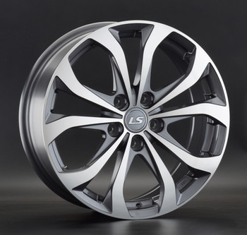Диск LS wheels LS 843 17x7 5x114.30 ET45 DIA67.10 GMF