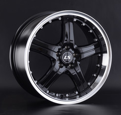 Диск LS wheels LS322 17x7.50 5x100 ET35 DIA73.10 BKL