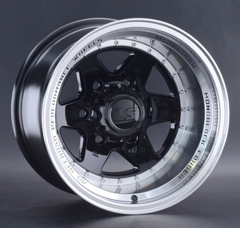 Диск LS wheels 879 15x10 6x139.70 ET-44 DIA106.10 BKL