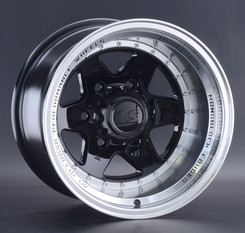 Диск LS wheels 879 15x10 6x139.70 ET-44 DIA106.10 BKL