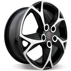 Диск Replica LA KI207 16x6.50 5x114.30 ET41 DIA67.10 BKF