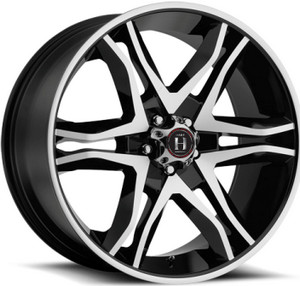 Диск HARP Y-893 20x8.50 6x139.70 ET15 DIA106.10 gloss-black-machined