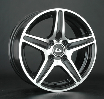 Диск LS wheels LS345 16x7 4x108 ET27 DIA65.10 BKF