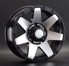 Диск LS wheels 881 16x7 5x139.70 ET10 DIA108.10 BKF