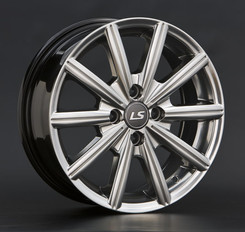 Диск LS wheels BY738 15x6 4x100 ET43 DIA73.10 HPB