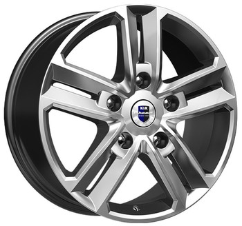 Диск K&K Backfire 18x8 5x127 ET45 DIA71.60 дарк платинум