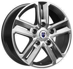 Диск K&K Backfire 18x8 5x127 ET45 DIA71.60 дарк платинум