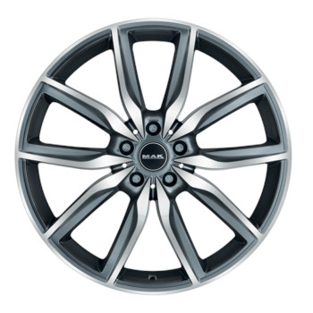 Диск MAK Allianz 19x9.50 5x112 ET39 DIA66.60 Gunmetal Mirror Face