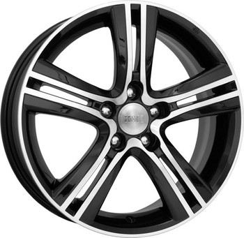 Диск K&K Борелли 16x6.50 5x112 ET40 DIA66.60 Алмаз Черный