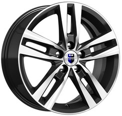 Диск K&K Rassvet 16x6.50 5x108 ET50 DIA63.30 Алмаз-черный