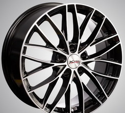 Диск X'trike X-130 18x7.50 5x108 ET50 DIA63.30 BK/FP