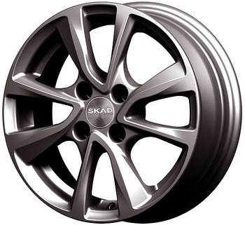 Диск Скад Ницца 14x5.50 4x98 ET35 DIA58.60 графит