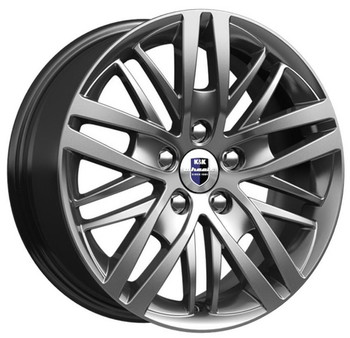 Диск K&K Fencer (КС730) 16x7 5x100 ET46 DIA57.10 дарк платинум