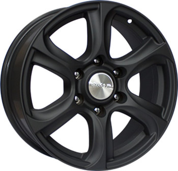Диск Скад Скала 17x7.50 6x139.70 ET30 DIA67.10 чёрный бархат