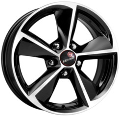 Диск Remain R160 16x6.50 5x112 ET46 DIA57.10 Алмаз Черный