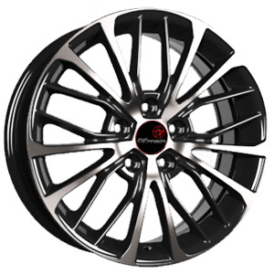 Диск Remain R194 17x7 5x114.30 ET45 DIA66.10 Алмаз Черный