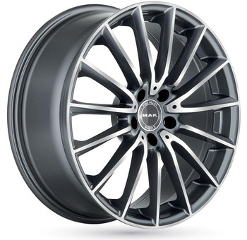 Диск MAK Komet 19x9 5x112 ET50 DIA66.60 Gunmetal Mirror Face