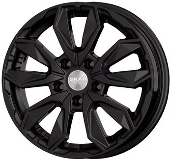 Диск Скад Нагоя 16x6 5x110 ET45 DIA63 чёрный бархат