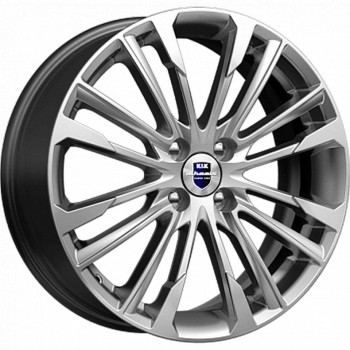 Диск K&K Сильверстоун 17x6.50 4x100 ET40 DIA67.10 Сильвер