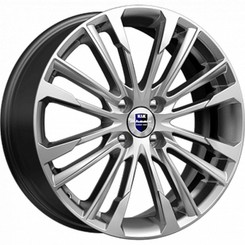 Диск K&K Сильверстоун 17x6.50 4x100 ET35 DIA67.10 Сильвер