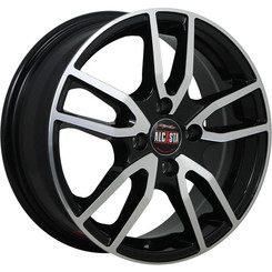 Диск ALCASTA M57 16x6.50 5x100 ET35 DIA57.10 BKF