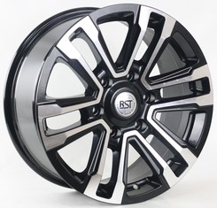 Диск X'trikeRST R107 17x7.50 6x139.70 ET25 DIA106.10 BK/FP