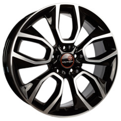 Диск Remain R202 18x7 5x112 ET43 DIA57.10 Алмаз-черный