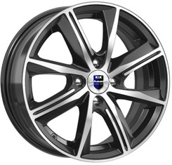 Диск K&K Арнар КС890 16x7 5x100 ET46 DIA57.10 Алмаз Черный