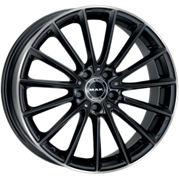 Диск MAK Komet 18x8 5x112 ET48 DIA66.60 Gloss Black Mirror Ring