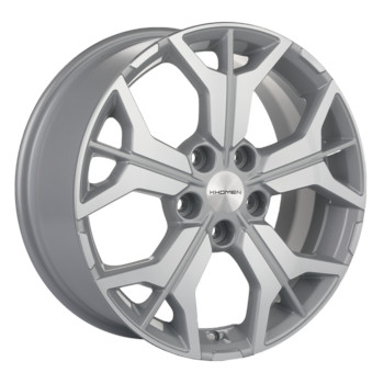 Диск Khomen 1715 17x7 5x112 ET40 DIA57.10 F-Silver-FP