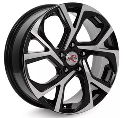 Диск X'trikeRST R087 17x6.50 5x114.30 ET37 DIA66.60 BK/FP