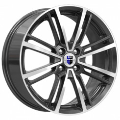 Диск K&K Эрфурт 17x7 5x105 ET40 DIA56.60 Алмаз Черный