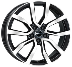 Диск MAK Midlands 21x9.50 5x112 ET25 DIA66.60 Black Mirror