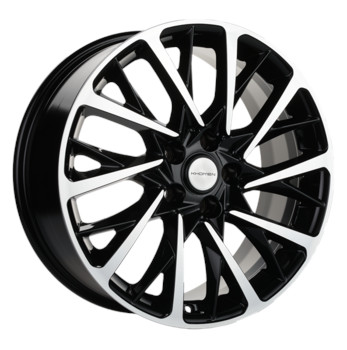 Диск Khomen 1804 18x7.50 5x108 ET50 DIA63.30 Black-FP