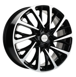 Диск Khomen 1804 18x7.50 5x108 ET50 DIA63.30 Black-FP