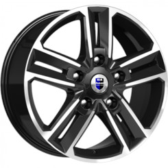 Диск K&K Backfire 18x8 5x127 ET56.40 DIA71.60 Алмаз Черный