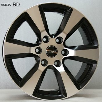 Диск Tech Line 805 18x7.50 6x139.70 ET25 DIA106.10 BD