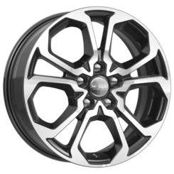 Диск K&K КС892 17x6.50 5x114.30 ET50 DIA66.10 Алмаз Черный