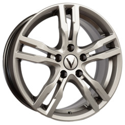 Диск Вектор В193 17x7 5x108 ET50 DIA63.30 Сильвер