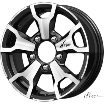 Диск iFree Тайган 16x6 5x139.70 ET40 DIA98 блэк джек
