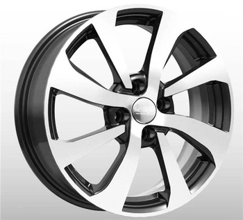 Диск K&K КС893 16x6 4x100 ET41 DIA60.10 Алмаз Черный