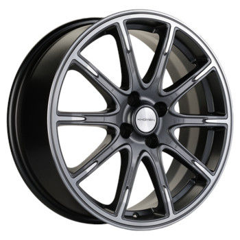Диск Khomen 1707 17x6.50 4x100 ET43 DIA60.10 GRAY-FP